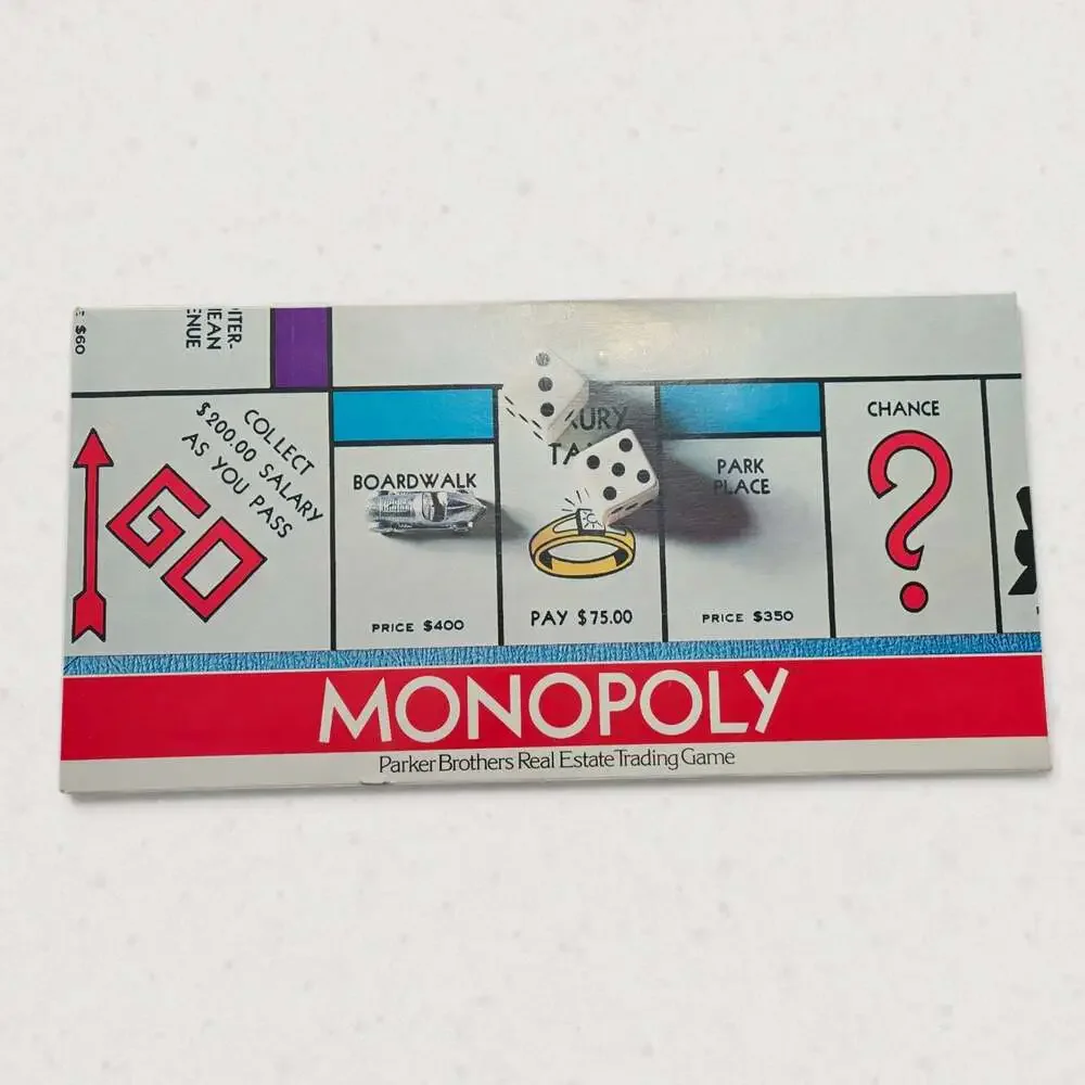 Parker Brothers Monopoly Vintage 1974 Real Estate Trading Board Game Classic USA